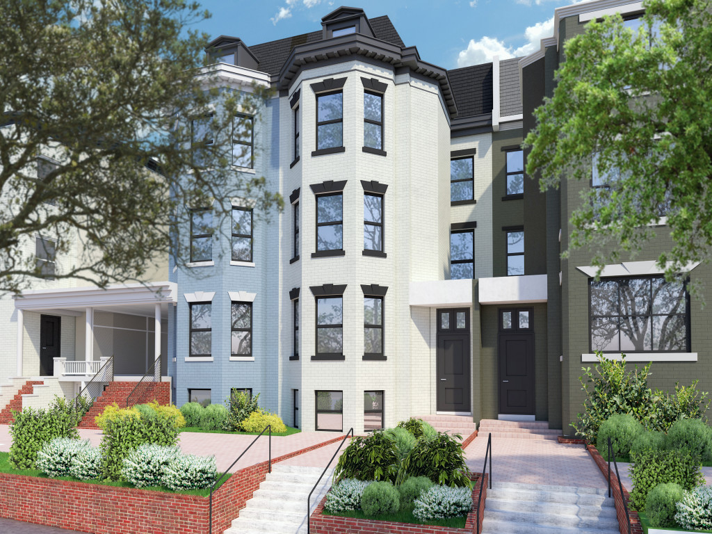 Exterior Rendering 1963 Biltmore St NW